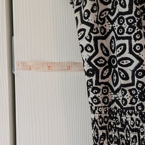 Black & white print dress 16 - Picture 8 of 11